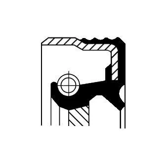 Image of 40003750, 40004530 Gaskets CORTECO 12014055B