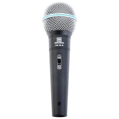 Image of Pronomic DM 58 B Vocal Microphone with Switch Set + Case