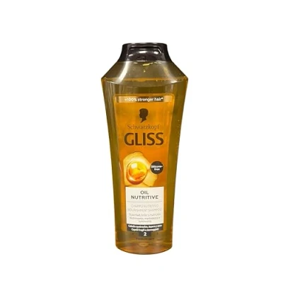 Image of GLISS _Oil Nutritive Shampoo od¿ywczy szampon do w3osów przesuszonych i nadwyrê¿onych 400 ml