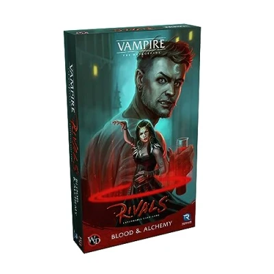 Image of Renegade Game Studios Vampire: The Masquerade Rivals: Blood &amp; Alchemy Expansion Board Ages 14+ 2 4 Players 30 70 Minutes Playing Time