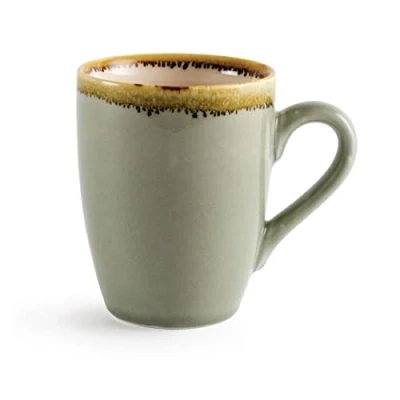 Image of Olympia Kiln Mug Moss 340Ml 12Oz Serving Coffee Tea Drinks Cups Tableware 6pc