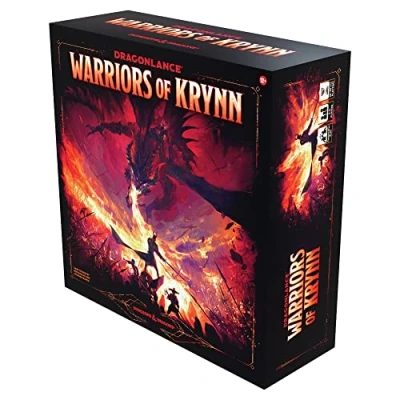 Image of Dragonlance: Warriors of Krynn (Dungeons &amp; Dragons Cooperative Board Game for 3 5 Players)