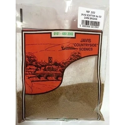 Image of Javis Scenic Scatter, Model Railway/Wargaming, Dark Brown