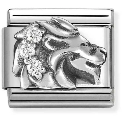 Image of Nomination Crystal Leo Lion Charm