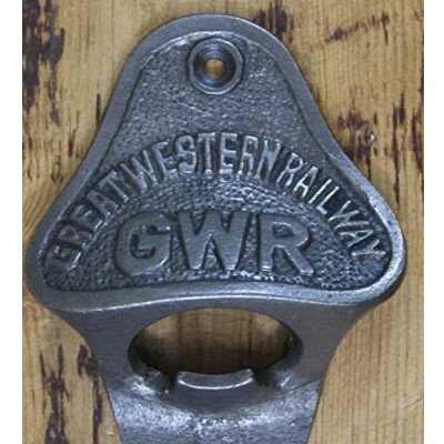 Image of Hardware for You LTD GWR Wall Mounted CAST Iron Bottle Opener Fixing Screws Supplied