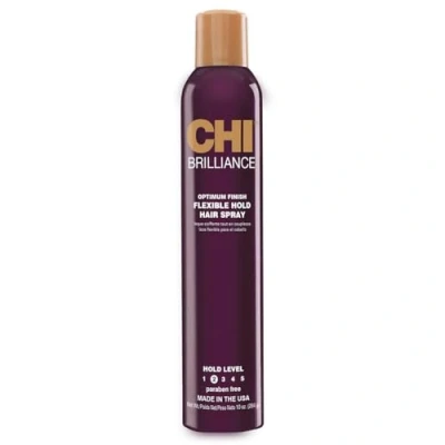 Image of CHI Deep Brilliance Flexible Hold Hair Spray, 284g, White