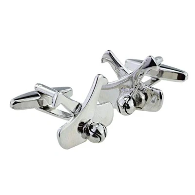 Image of Hurling Sticks &amp; Ball Cufflinks Presented in a Box