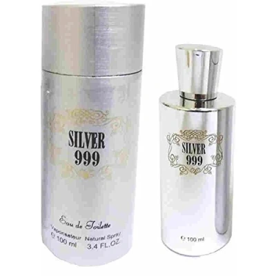 Image of Silver 999 100ml Mens Aftershave by Saffron