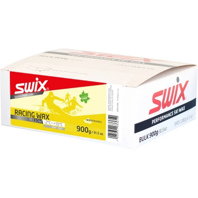 Image of Swix UR10 Yellow Bio Racing wax 900G Ski and snowboard