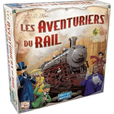 Image of Jeu Days of Wonder Les Aventuriers du Rail French Language