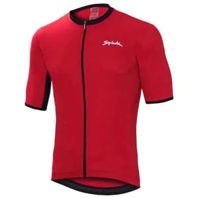 Image of Spiuk M/C Anatomic Classic Men&#039;s Jersey, Red, M
