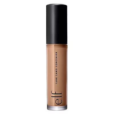 Image of e.l.f. 16HR Camo Concealer Full Coverage Lightweight Conceals Corrects Contours Highlights Dries Matte 6 Shades + 27 Colours Ideal for All Skin Types 6ml, Medium Peach, 1 count