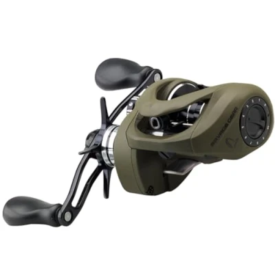 Image of Savage Gear SG8 250 BC Baitcaster Fishing Reel Perfect for Light Lures Such As Softbaits and Crankbaits Ideal Pike, Bass, Zander, Perch Trout