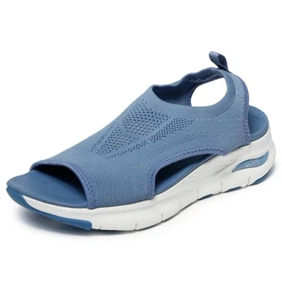 Image of Skechers Women&#039;s Arch Fit City Catch, Slate, 2.5 UK