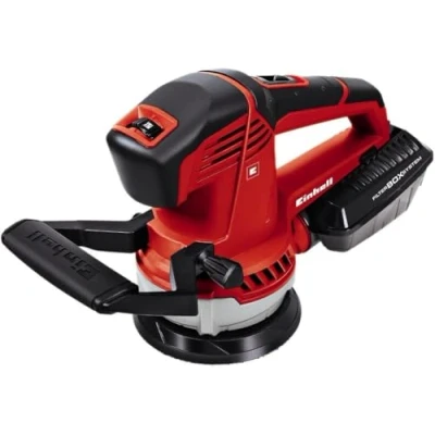 Image of Einhell random orbital sander TE RS 40 E (400 W, 12.000 24.000 1/min oscillation, 125 mm disc ø, active dust extraction, filter box, carrying case)