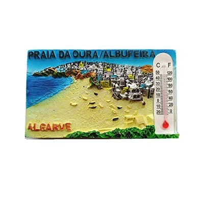Image of 3D Albufeira Algarve Portugal Fridge Magnet Travel Souvenir Gift Home &amp; kitchen Decoration Magnetic Sticker Refrigerator