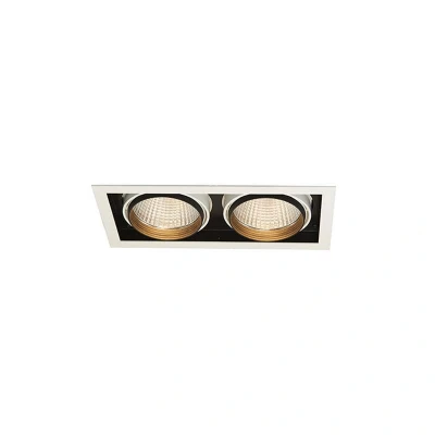 Image of Ansell 2x32W Unity Rectangular LED Downlight