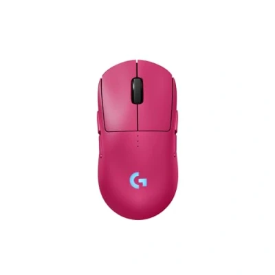Image of Logitech G PRO 2 LIGHTSPEED Wireless Gaming Mouse, Right or Left Handed Mouse with up to 4 Customisable and Switchable Magnetic Side Buttons, 44K DPI Sensor, USB C Charging, for PC/Mac Pink