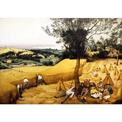 Image of Pieter Bruegel The Elder: Harvesters. Fine Art Print/Poster. Size A3 (42cm x 29.7cm)