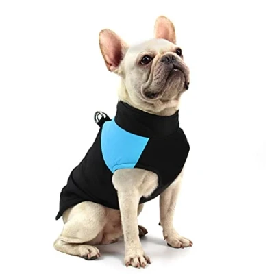 Image of FEimaX Dog Coat Waterproof Winter Warm Jacket Puppy Vest Outdoor Pet Windproof Apparel Clothes for Cold Weather, Soft Padded Harness with D ring Small Medium Large Dogs