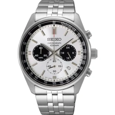 Image of Seiko Men Analog Quartz Watch with Stainless Steel Strap SSB425P1