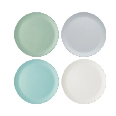 Image of Colourworks Classics Set of Four 28cm Melamine Dinner Plates