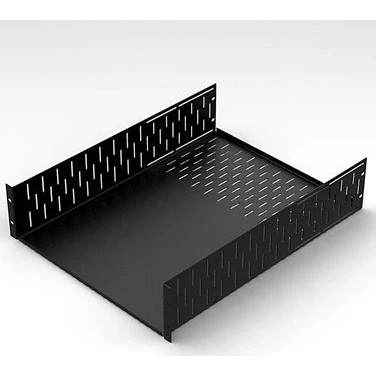 Image of Penn Elcom R1297 600/2UK 2U Deep RACK SHELF Black STEEL 23.62&quot;