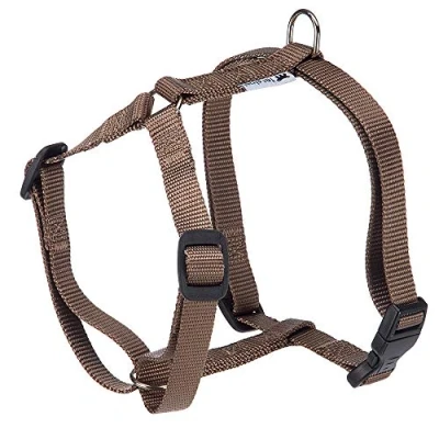 Image of Ferplast Dog Harness Medium CHAMPION M, Adjustable in 3 Points, Easy to Wear, Chest 44 72 cm. Brown