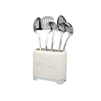 Image of Auntie Morags Lovello Retro Utensil Holder in cream