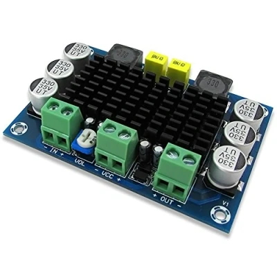 Image of DollaTek DC 12V 24V TPA3116 D2 100W Mono Channel Digital Audio Power Amplifier Board for Car