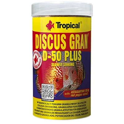 Image of Tropical Discus Gran D 50 Plus 250 ml