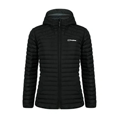 Image of Berghaus Women&#039;s Nula Micro Synthetic Insulated Jacket, Lightweight, Warm, Water Resistant Coat, Black, 20