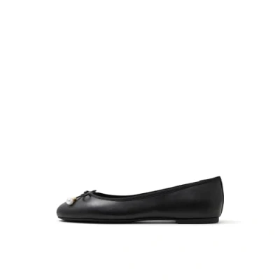 Image of Ted Baker Women&#039;s Ava Icon Ballet Flat, Black, 5 UK