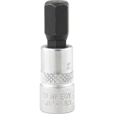 Image of Kennedy 8mm Hex Socket Bit 1/4&quot; Square Drive