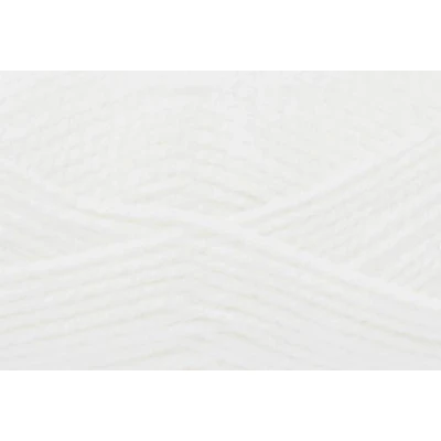 Image of King Cole Big Value Chunky Knitting Wool/Yarn White 822 per 100g ball