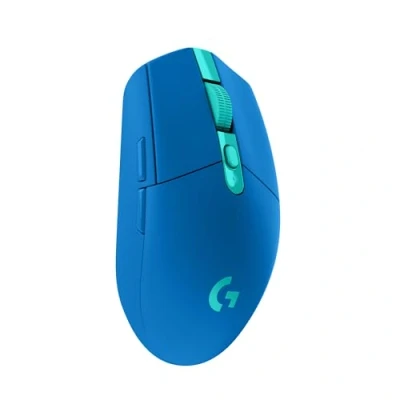 Image of Logitech G305 LIGHTSPEED Wireless Gaming Mouse, HERO 12K Sensor, 12,000 DPI, Lightweight, 6 Programmable Buttons, 250h Battery Life, On Board Memory, PC/Mac, Blue