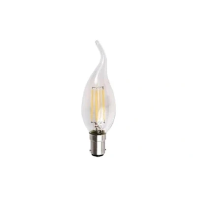 Image of Merriway Led Filament Bulb 2W C35T Sbc Warm White 2700K, B15d, 2 W
