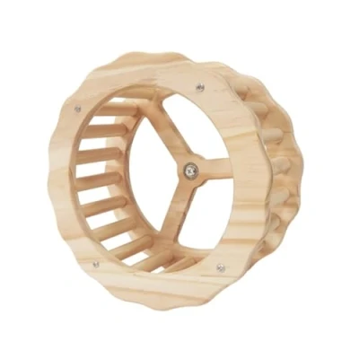Image of xbiez Birdcage Entertainment Rotating Wheel Toy Exercise Activity for Parakeets Budgies Bird Supply