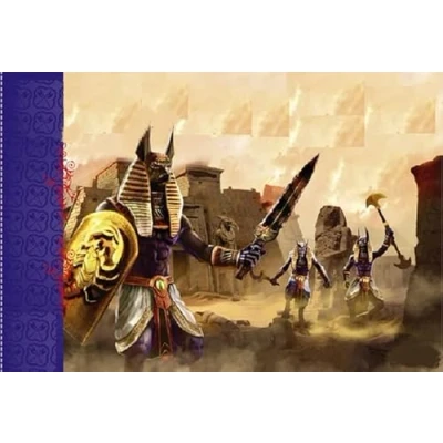 Image of Alliance 72053 1/72 Anubis Army. 40 Figures, 10 Poses. Scale Model kit
