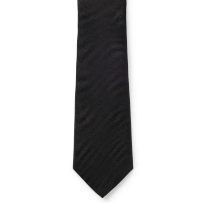 Image of BOSS Mens H tie 7,5 CM Formal in silk jacquard