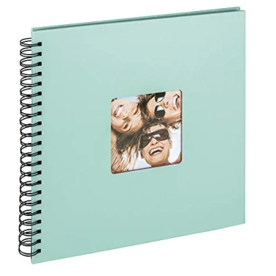 Image of walther Design Photo Album Mint Green 30 x cm Spiral with Punched Cover, Fun SA 110 A