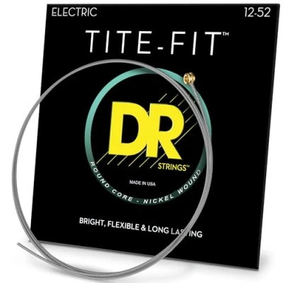 Image of DR Strings TITE FIT™ Nickel Plated Electric Guitar Strings: Extra Heavy 12 52