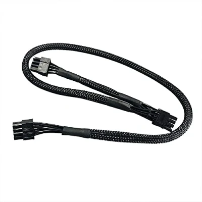 Image of Zahara 8(PIN) TO dual 8 (pin) 6 PIN PCIE VGA Power Supply Cable for EVGA SuperNOVA
