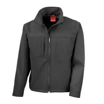 Image of Result R121A Classic Soft Shell Jacket Black, Small