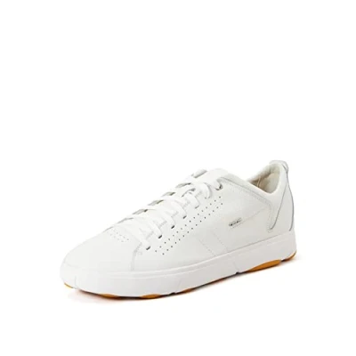 Image of Geox Mens U Nebula Y Sneakers, White, 8 UK