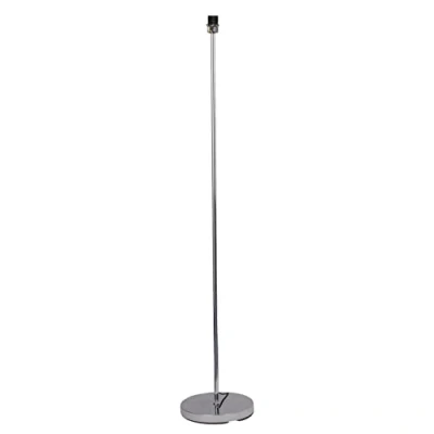 Image of firstchoicelighting Modern Design Floor Light Standing Lamp Base, Polished Chrome, Height 133cm, Base Only, LED Compatible