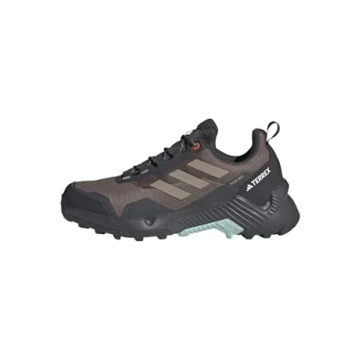 Image of adidas Women&#039;s Eastrail 2.0 RAIN.RDY Hiking Shoes, Earth Strata/Blanch Cargo/Semi Flash Aqua, 9.5 UK