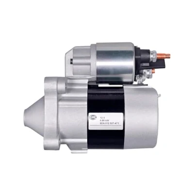 Image of 6001549012, 7711135334, 7711497547, 8200182178, 8200266777 Starter motor HELLA 8EA 012 527 471 12V 0,85kW 8 63mm RENAULT: CLIO 2, MEGANE 1