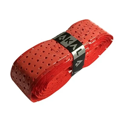 Image of Karakal PU AIR Replacement Grips Tennis Squash (3, Red)