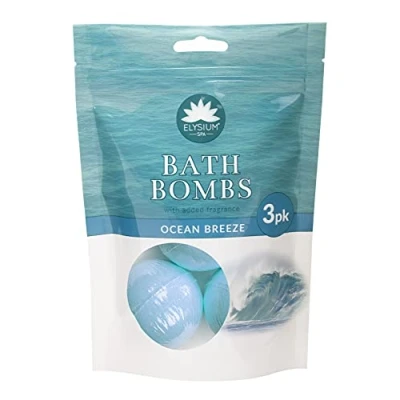 Image of Elysium Spa Cocean Breeze Triple Bath Bomb Pack